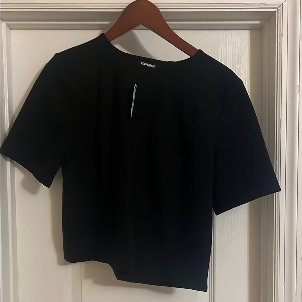 Express Black Women's Top